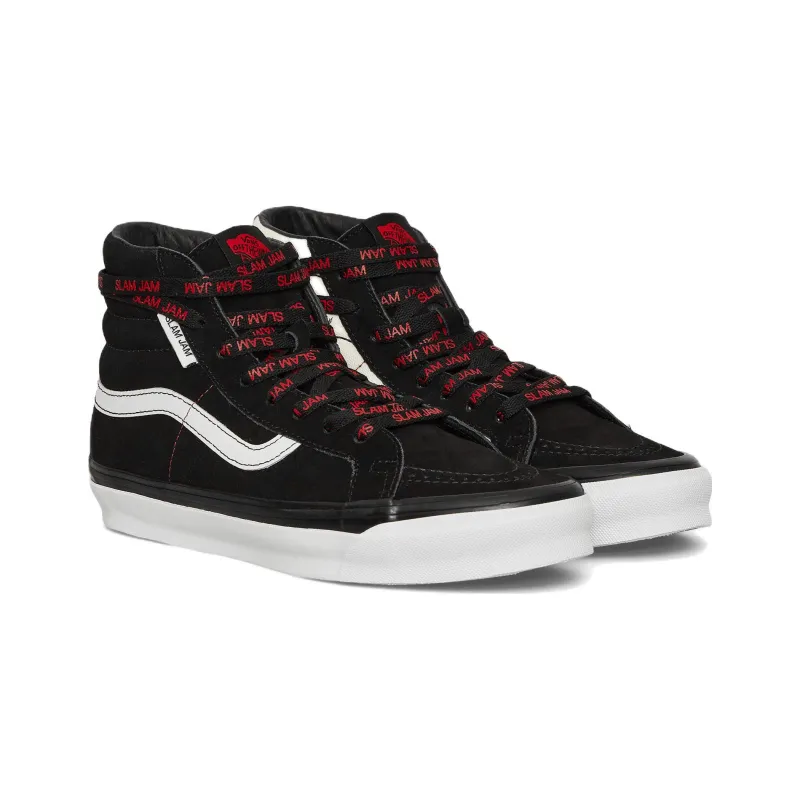 Vans SK8 Hi Og Lx X Slam Jam 'Black White'-2