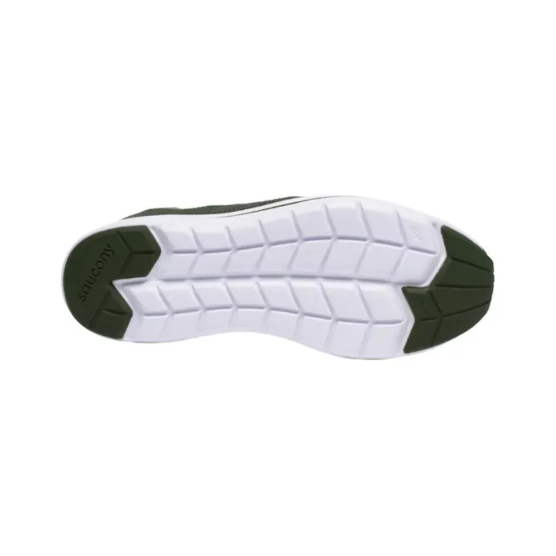 Saucony Anti Slip Wear Resistant Low Top Slip Resistant Casual Men's Green Brown-4