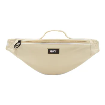 Nike Heritage Polyester Shoulder Bag Crossbody Bag Fanny Pack Small Size Unisex Light Vanilla/Light Vanilla/White