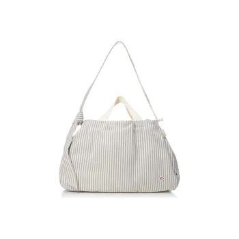 ROOTOTE Cotton Shoulder Bag, Crossbody Bag Unisex White