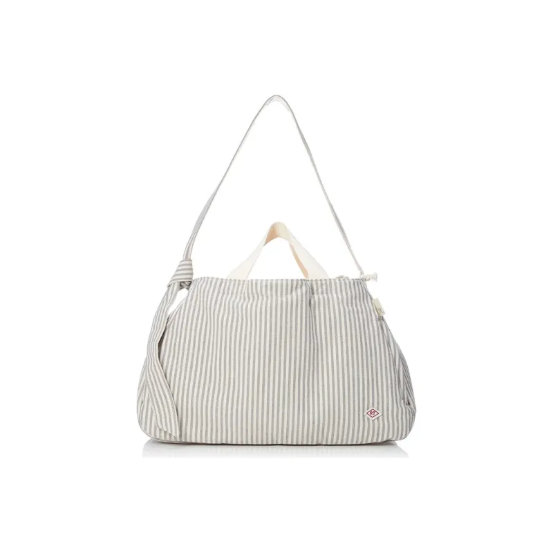 ROOTOTE Cotton Shoulder Bag, Crossbody Bag, Handbag Unisex White-3