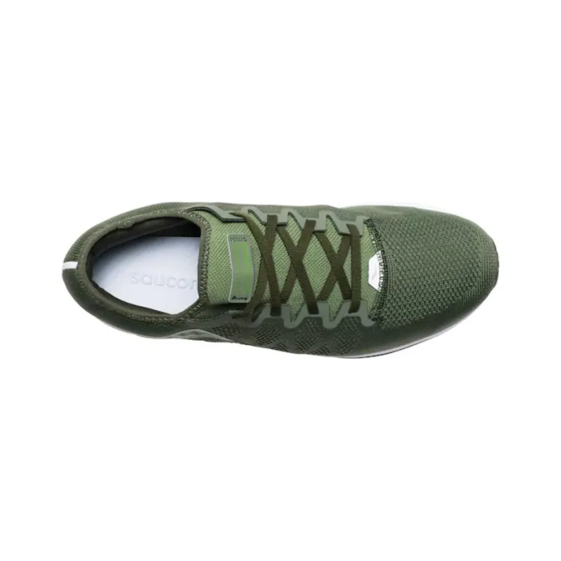 Saucony Anti Slip Wear Resistant Low Top Slip Resistant Casual Men's Green Brown-3