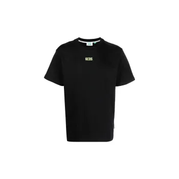 GCDS Logo print Crew neck T shirt