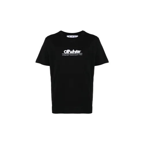 OFF-WHITE Chunky Logo-Embroidered Tee 