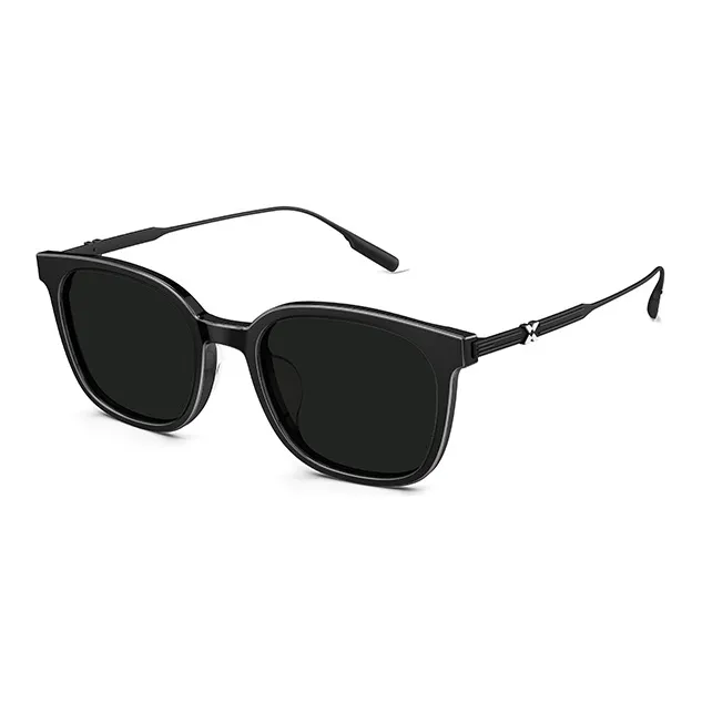 MOLSION Plate Frame Square Sunglasses Men's Multicolor-0