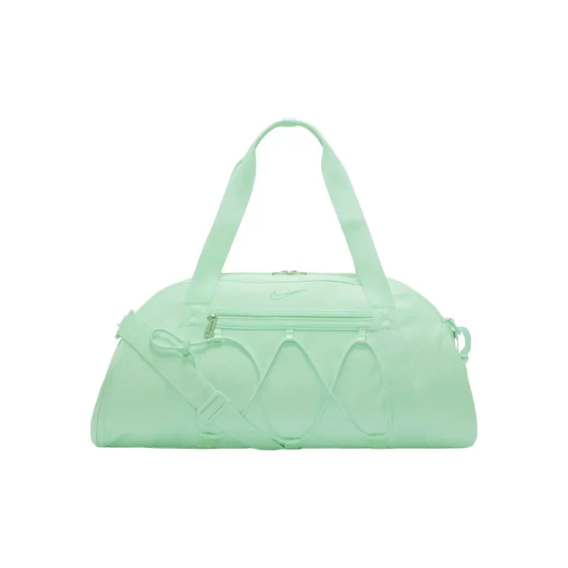 Nike Polyester Handbag Shoulder Bag Crossbody Bag Luggage Bag Gym Bag Large Size Women's Mint Green-0