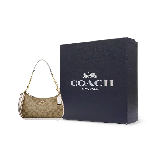 COACH Teri 24 Shoulder Bag In Signature Canvas-7