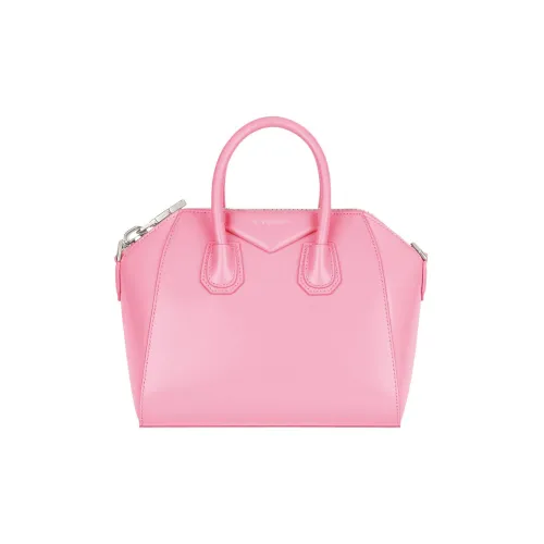 GIVENCHY Antigona Calfskin Shoulder Bag Crossbody Bag Handbag Mini Women's Pink