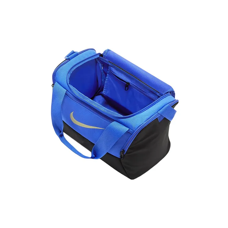 Nike Polyester Handbag Shoulder Bag Crossbody Bag Luggage Bag Gym Bag Unisex Blue-4
