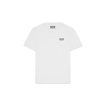 Golden Goose Logo Printed Crewneck T Shirt