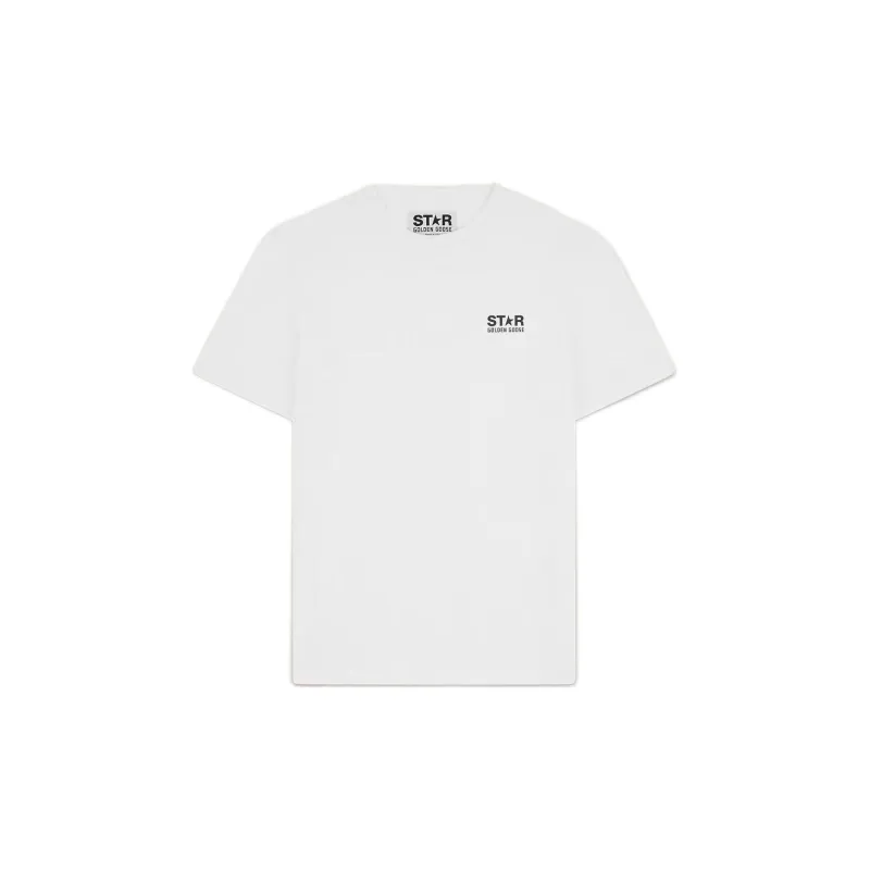 Golden Goose Logo Printed Crewneck T Shirt-0