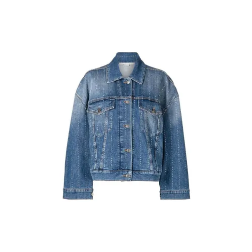 Stella McCartney Denim Jackets Women's Blue