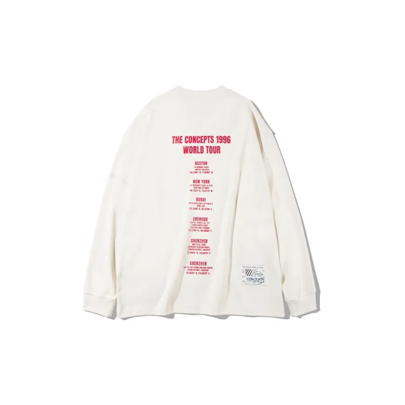 CONCEPTS T-Shirts Unisex Ecru-0
