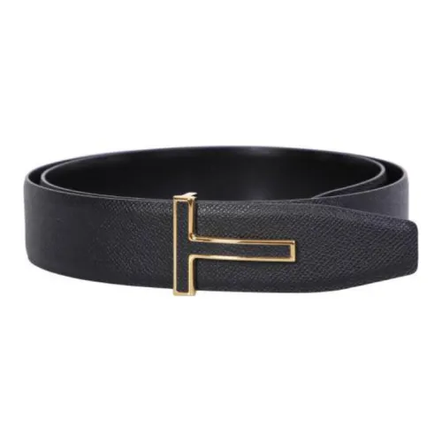 TOM FORD Leather Belts Men Black