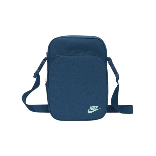 Nike Heritage Polyester Cell Phone Pouch, Shoulder Bag, Crossbody Bag Unisex Blue