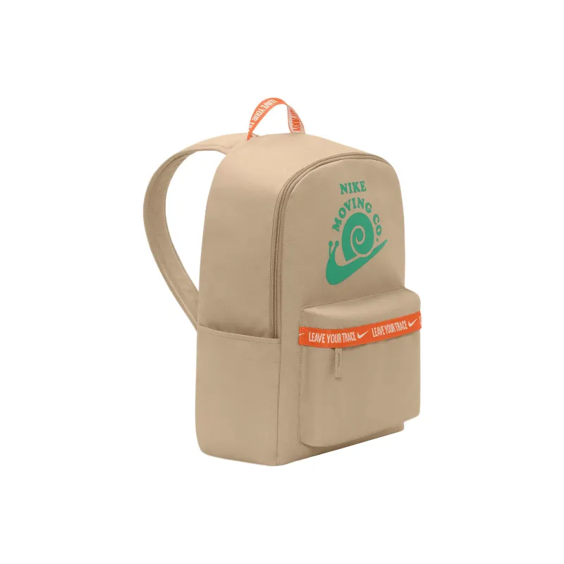 Nike Heritage Polyester Backpack Regular Unisex Khaki-1