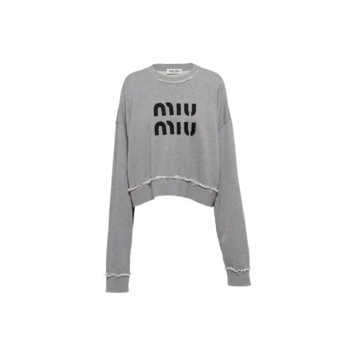 MIU MIU Sweatshirts Women's White