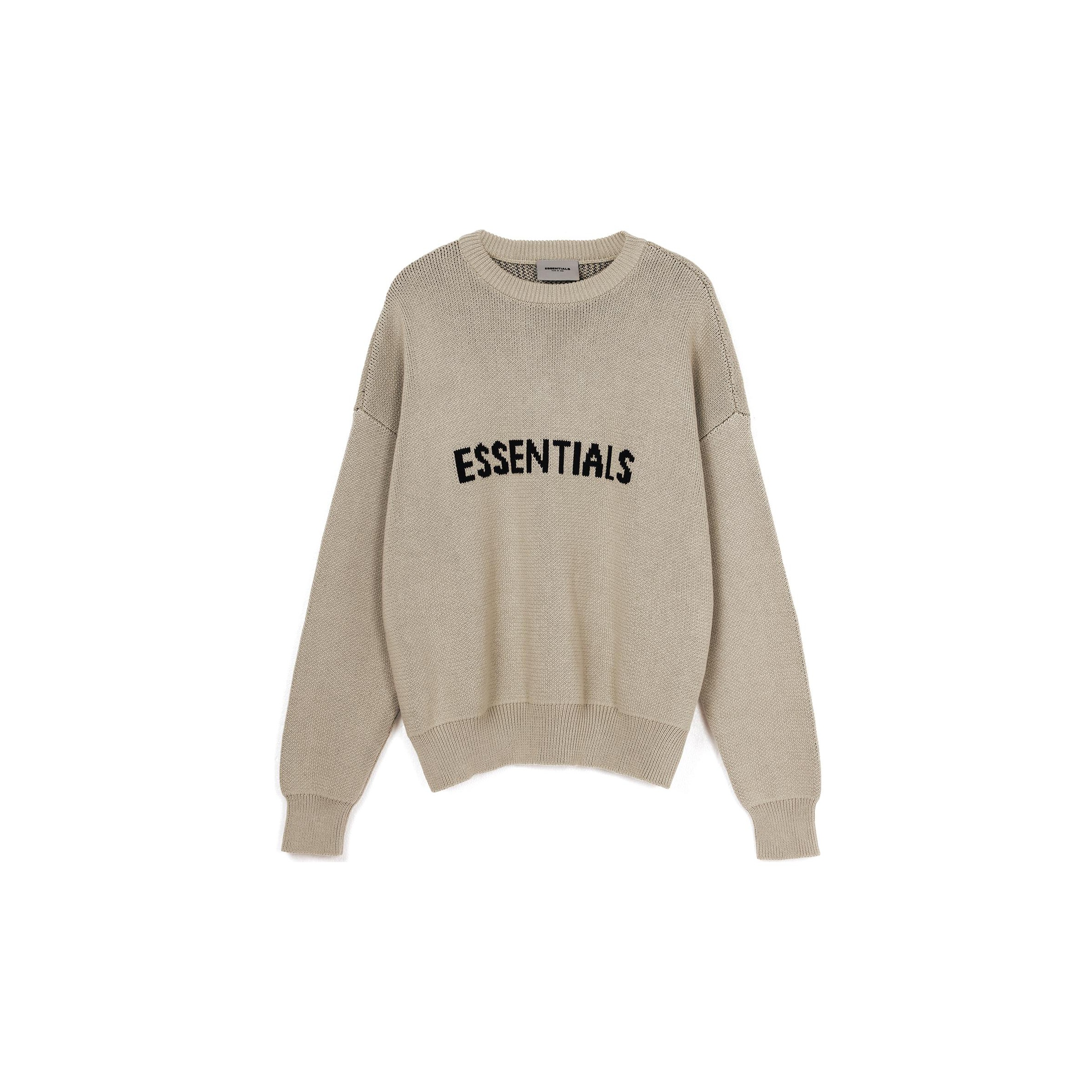 Fear of god essentials sweater outlet size medium