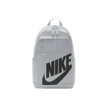 Nike Polyester Backpack Regular Unisex Silver Gray