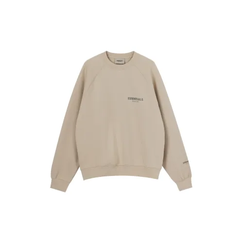 Fear Of God Essentials Sweatshirts Unisex Tan