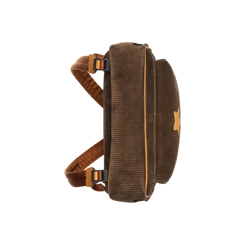 GUCCI Corduroy Kids' Backpacks Kids' Olive Green-6