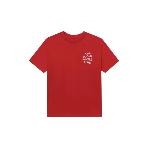 ANTI SOCIAL SOCIAL CLUB T-Shirts Men Red