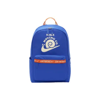 Nike Heritage Polyester Backpack Regular Unisex Blue