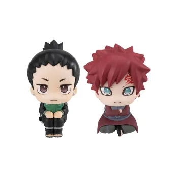 MegaHouse UP Collection Look At Naruto Shikamaru Nara And Gaara. Chibi Figures