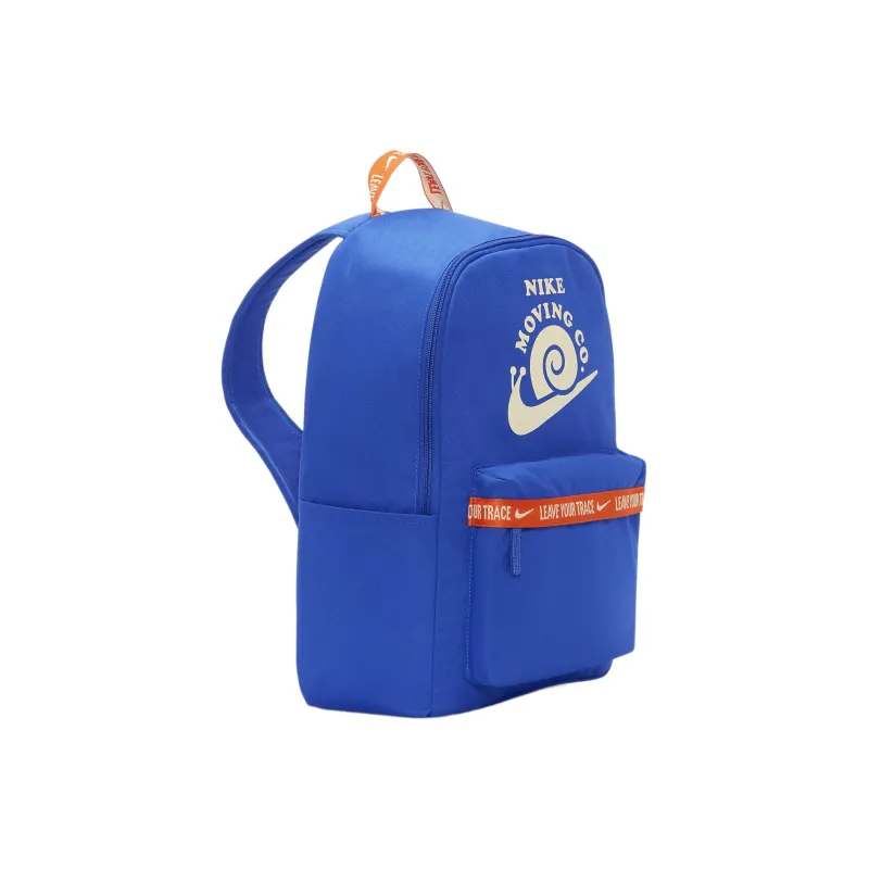Nike Heritage Polyester Backpack Regular Unisex Blue-1