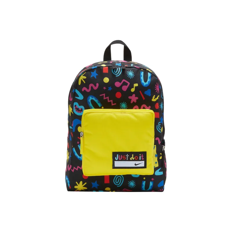 Nike Polyester Backpack Regular Men's Black/Yellow-0