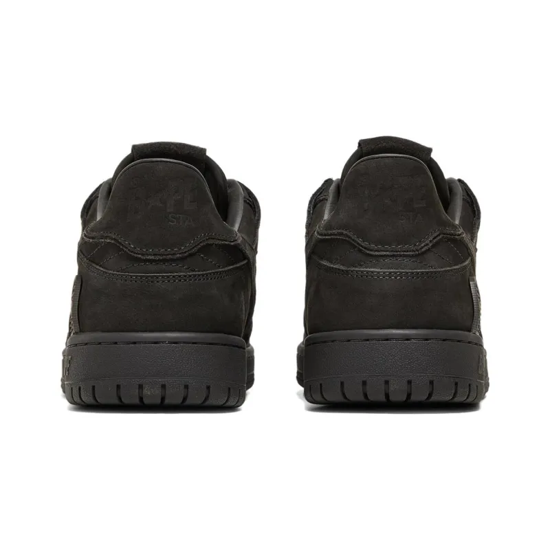 A BATHING APE SK8 STA URBAN FALL Stylish Skateboarding Shoes Men's Black-4