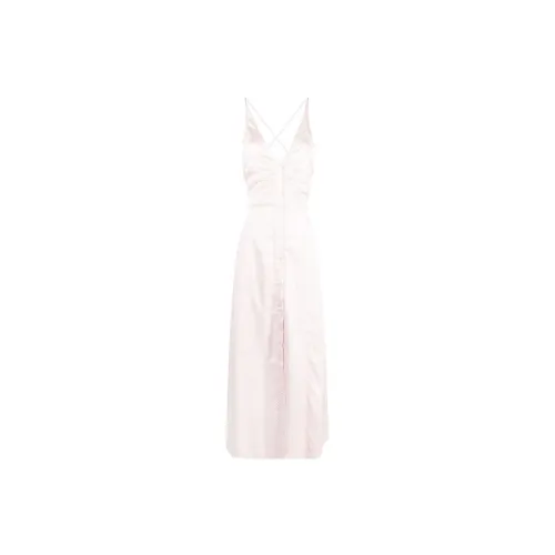 GANNI Sleeveless Dresses Women's Light Pink