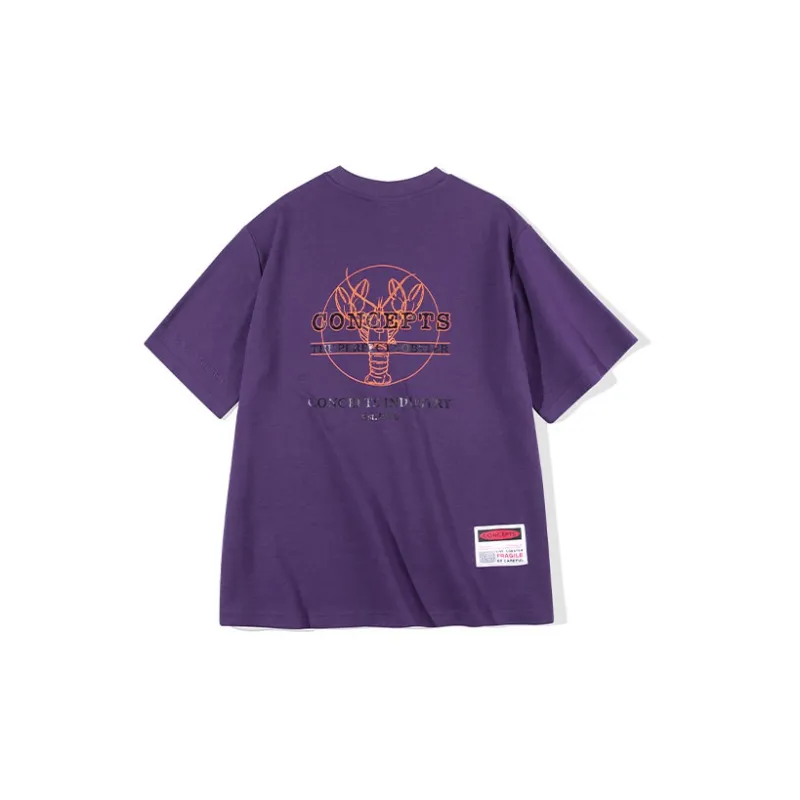 CONCEPTS T-Shirts Unisex Purple-0