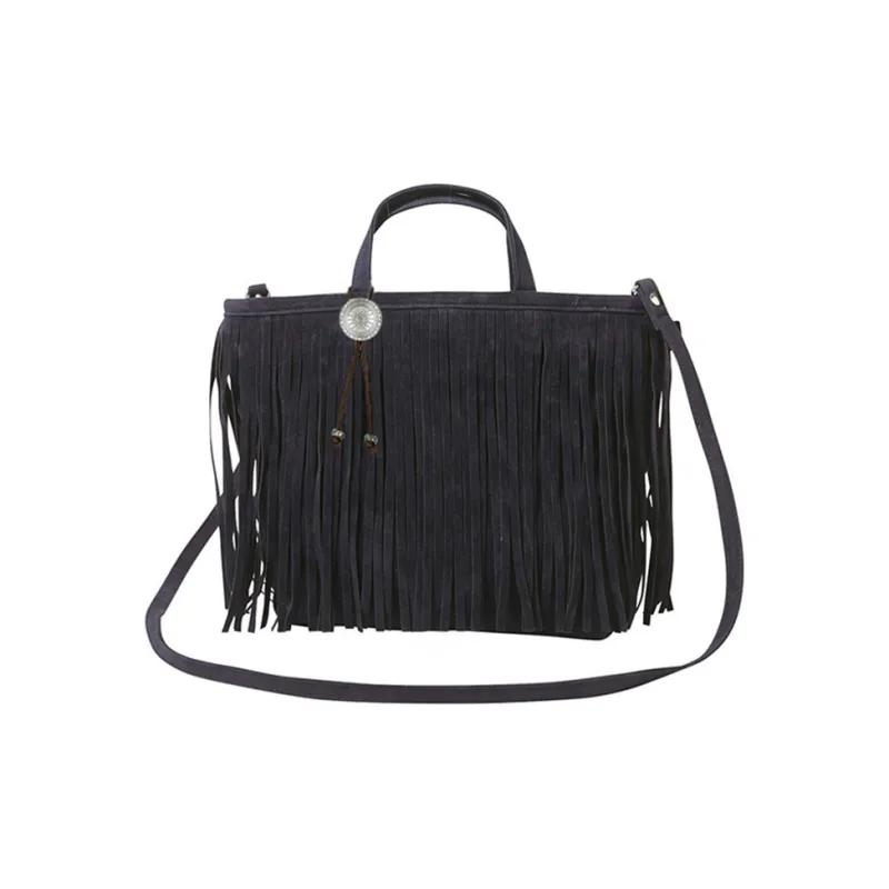 ROOTOTE Polyester One Shoulder Handbag Regular Women's Black/Camel/Apricot-3