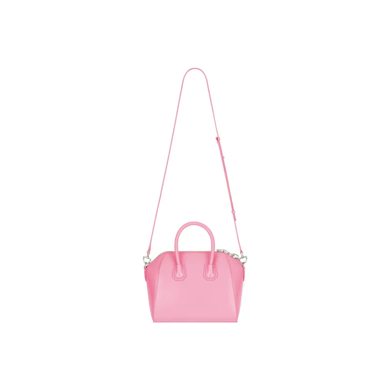 GIVENCHY Antigona Calfskin Shoulder Bag Crossbody Bag Handbag Mini Women's Pink-2