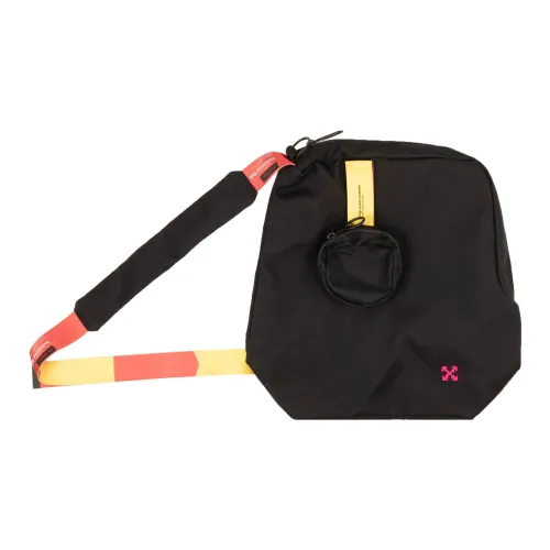 OFF-WHITE Funky Messenger Backpack 'Black'