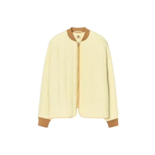 TORY BURCH Jackets Women's Light Yellow