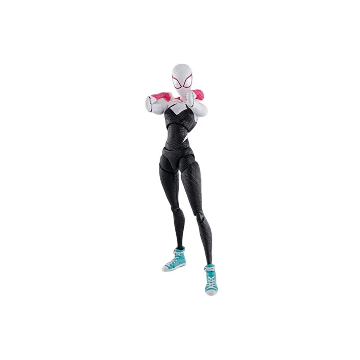 BANDAI Spider Man  Across The Spider Verse S.H.Figuarts Spider Gwen Action Figures-0