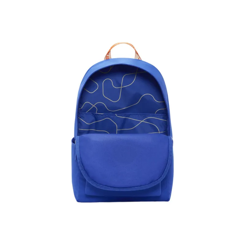 Nike Heritage Polyester Backpack Regular Unisex Blue-3