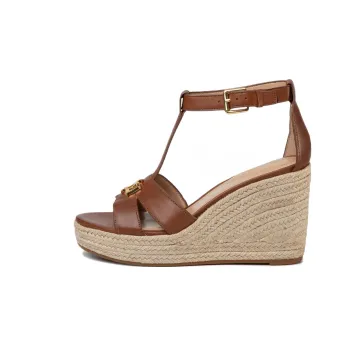 Polo Ralph Lauren Logo-appliqué Wedge Sandals Women's