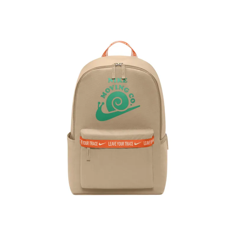 Nike Heritage Polyester Backpack Regular Unisex Khaki-0