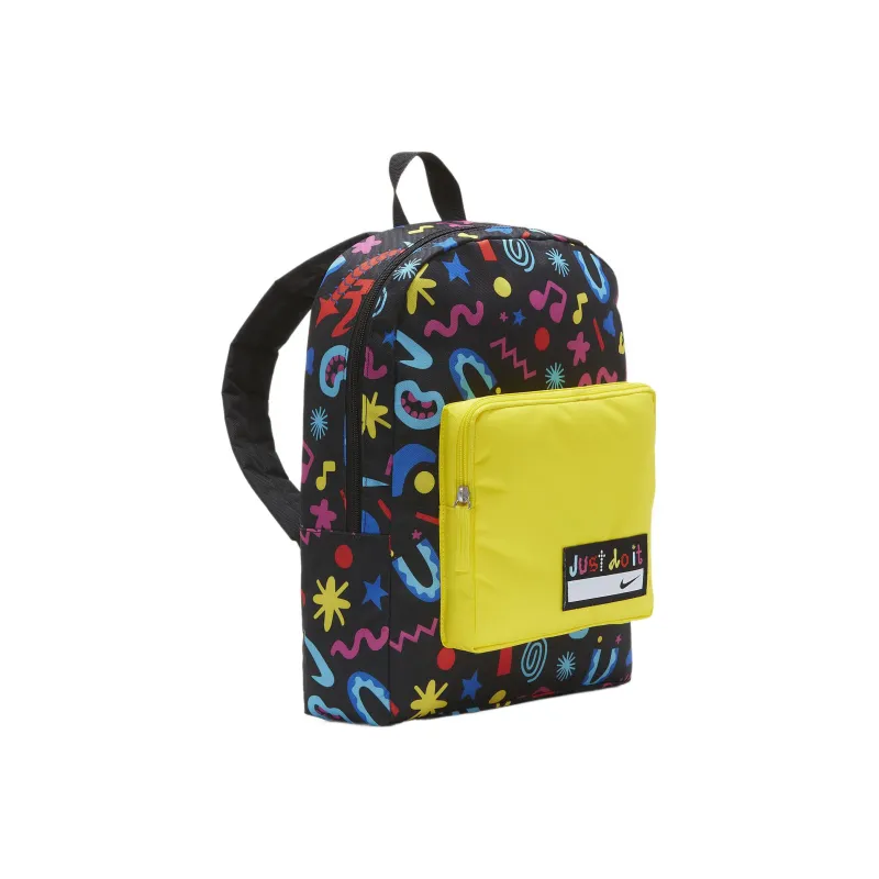 Nike Polyester Backpack Regular Men's Black/Yellow-1