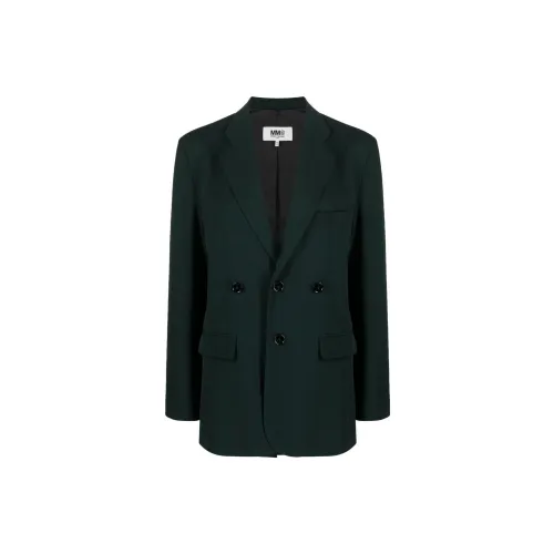 MM6 Maison Margiela Business Suits Women's Forest Green