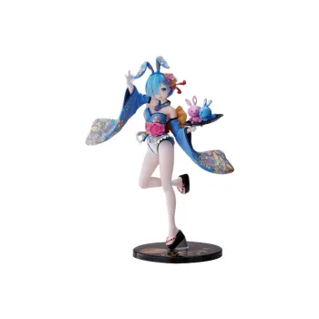 FURYU Re  Zero Starting Life In Another World Rem Japanese Bunny Girl Scale Figures