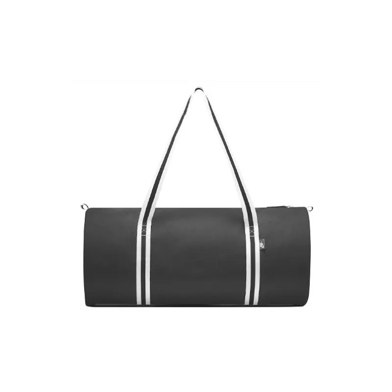 Nike Heritage Polyester Portable One Shoulder Crossbody Gym Bags Large Size Men's Black-2