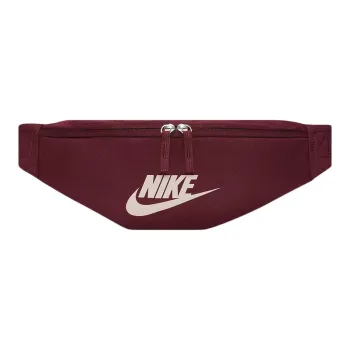 Nike Fabric Shoulder Bag Crossbody Bag Sling Bag Fanny Pack Regular Unisex Burgundy