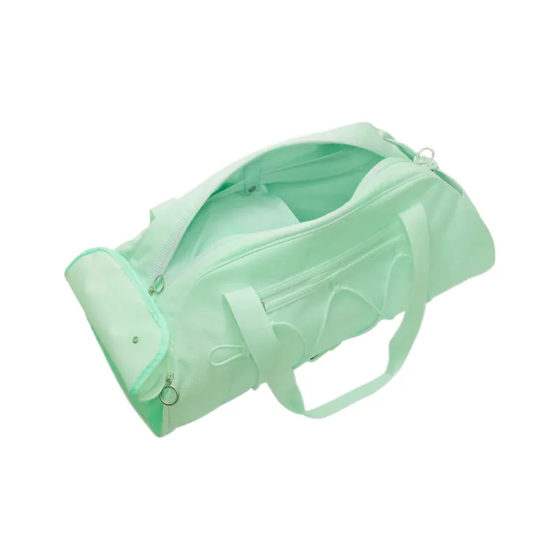 Nike Polyester Handbag Shoulder Bag Crossbody Bag Luggage Bag Gym Bag Large Size Women's Mint Green-4