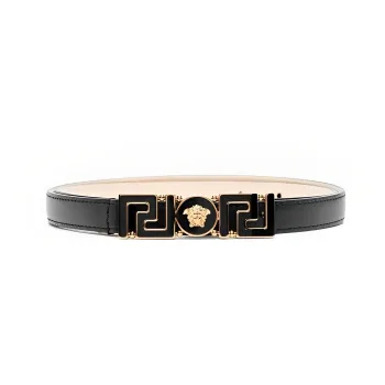 VERSACE Logo Detailed Buckle Belt