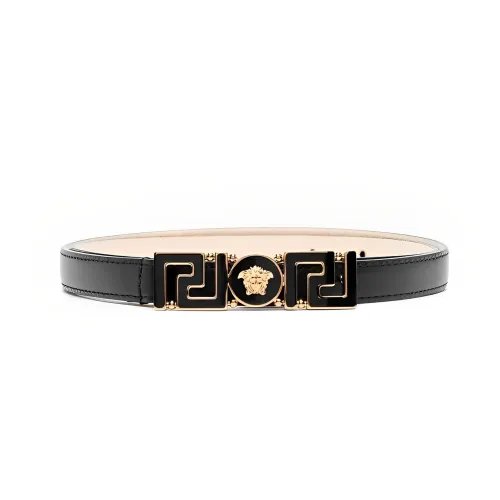 VERSACE Logo Detailed Buckle Belt