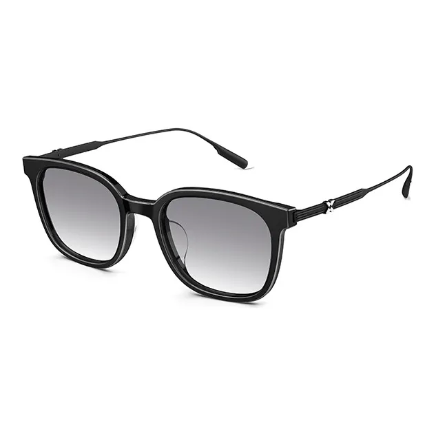 MOLSION Plate Frame Square Sunglasses Men's Multicolor-8